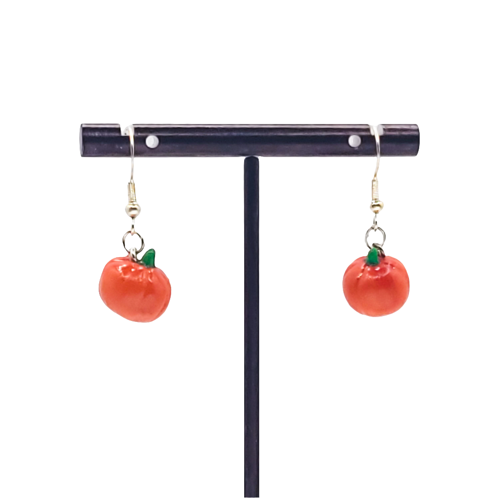 Pumpkin Earrings