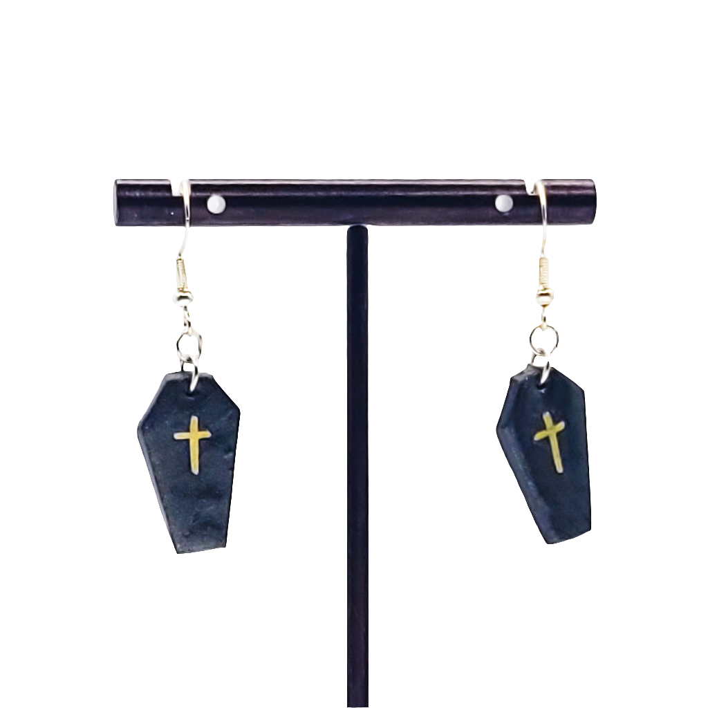 Coffin Earrings