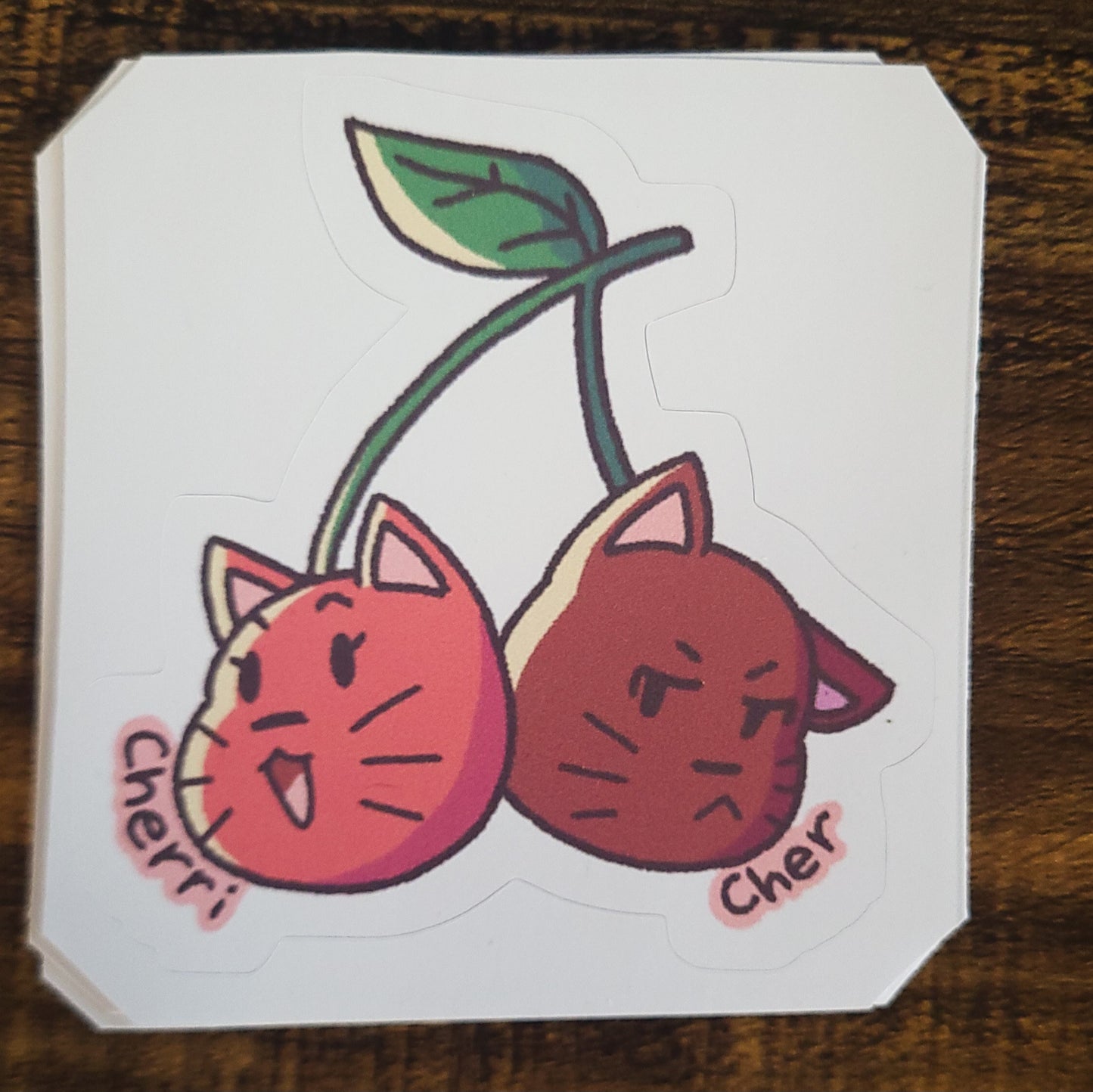 Cherry Cat Sticker
