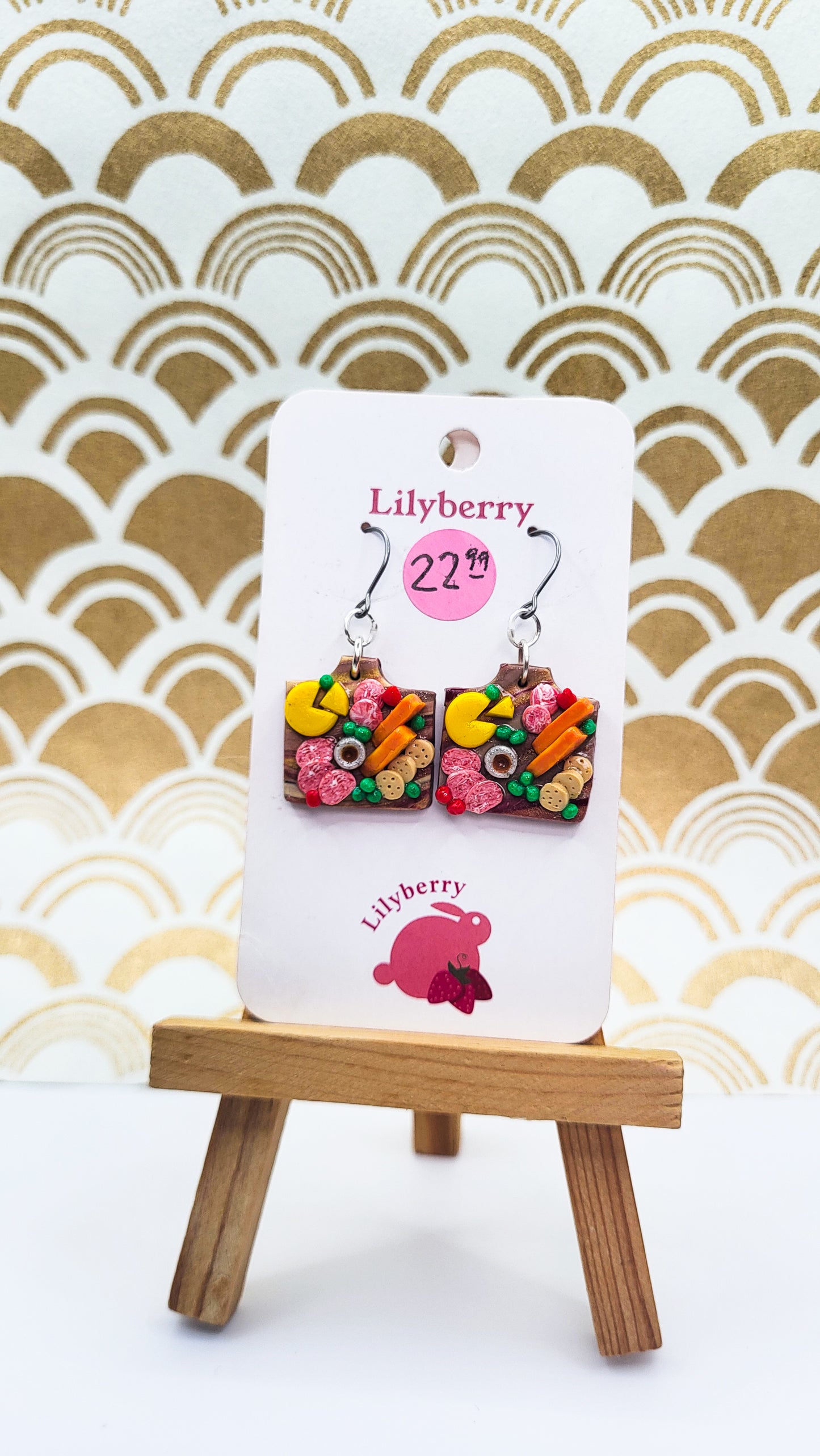 Charcuterie Board Earrings