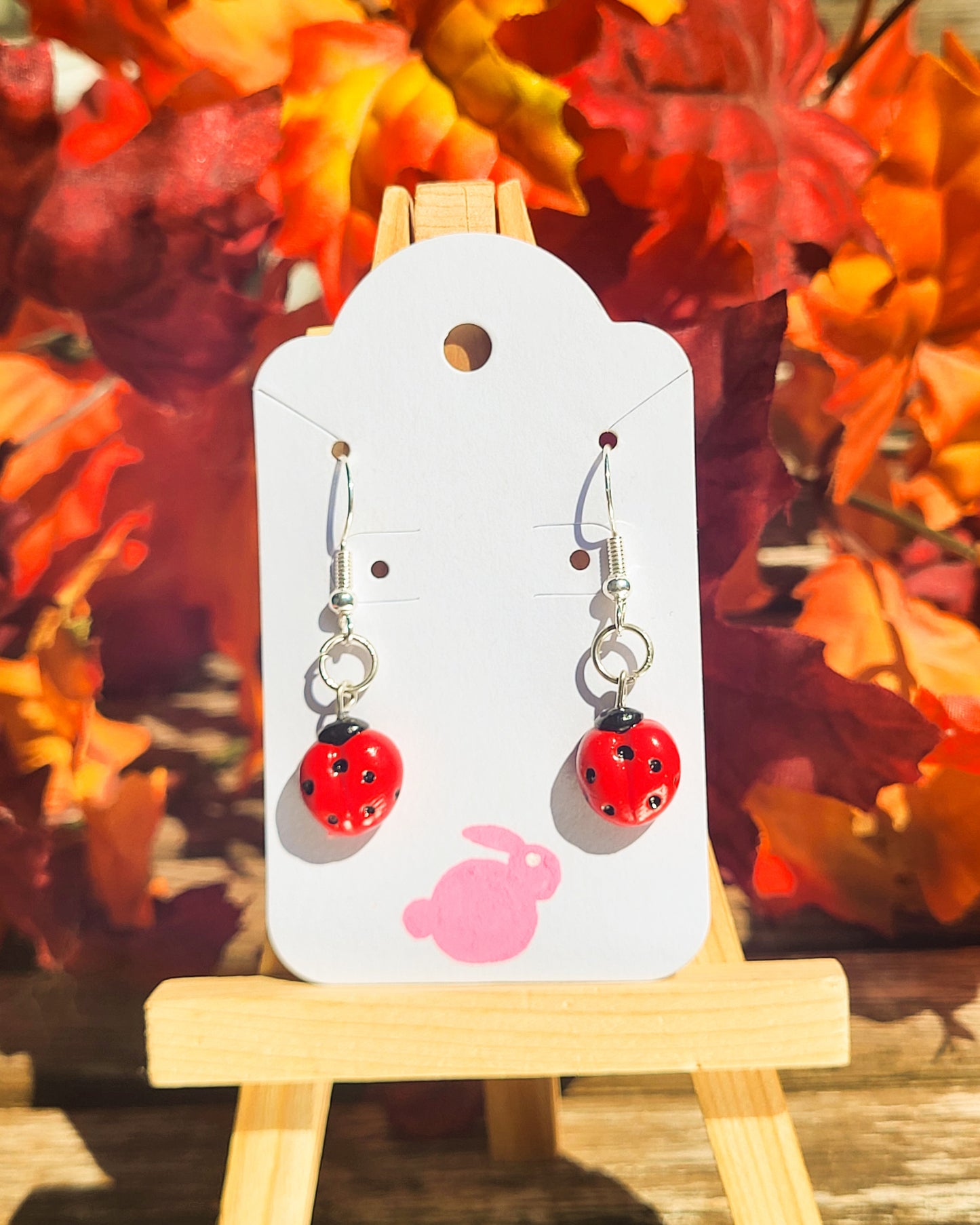 Ladybug Earrings