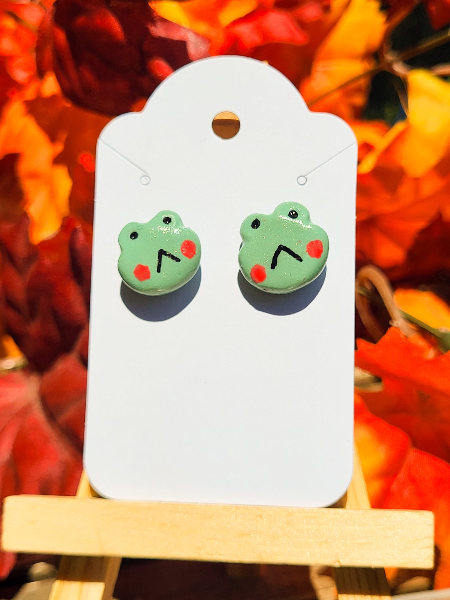 Frog Stud Earrings