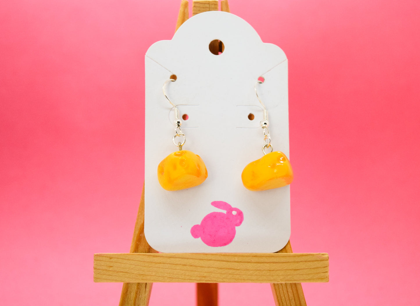 Cheese Earrings