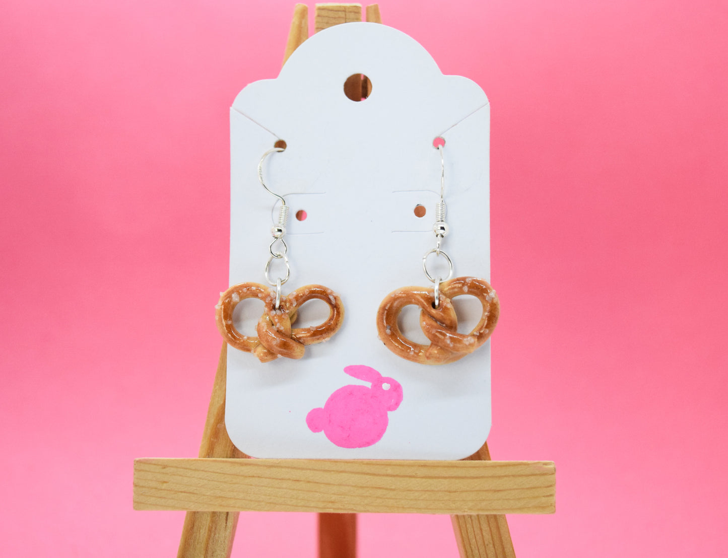 Pretzel Earrings