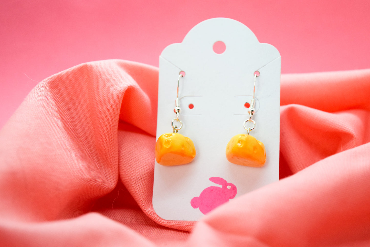 Cheese Earrings