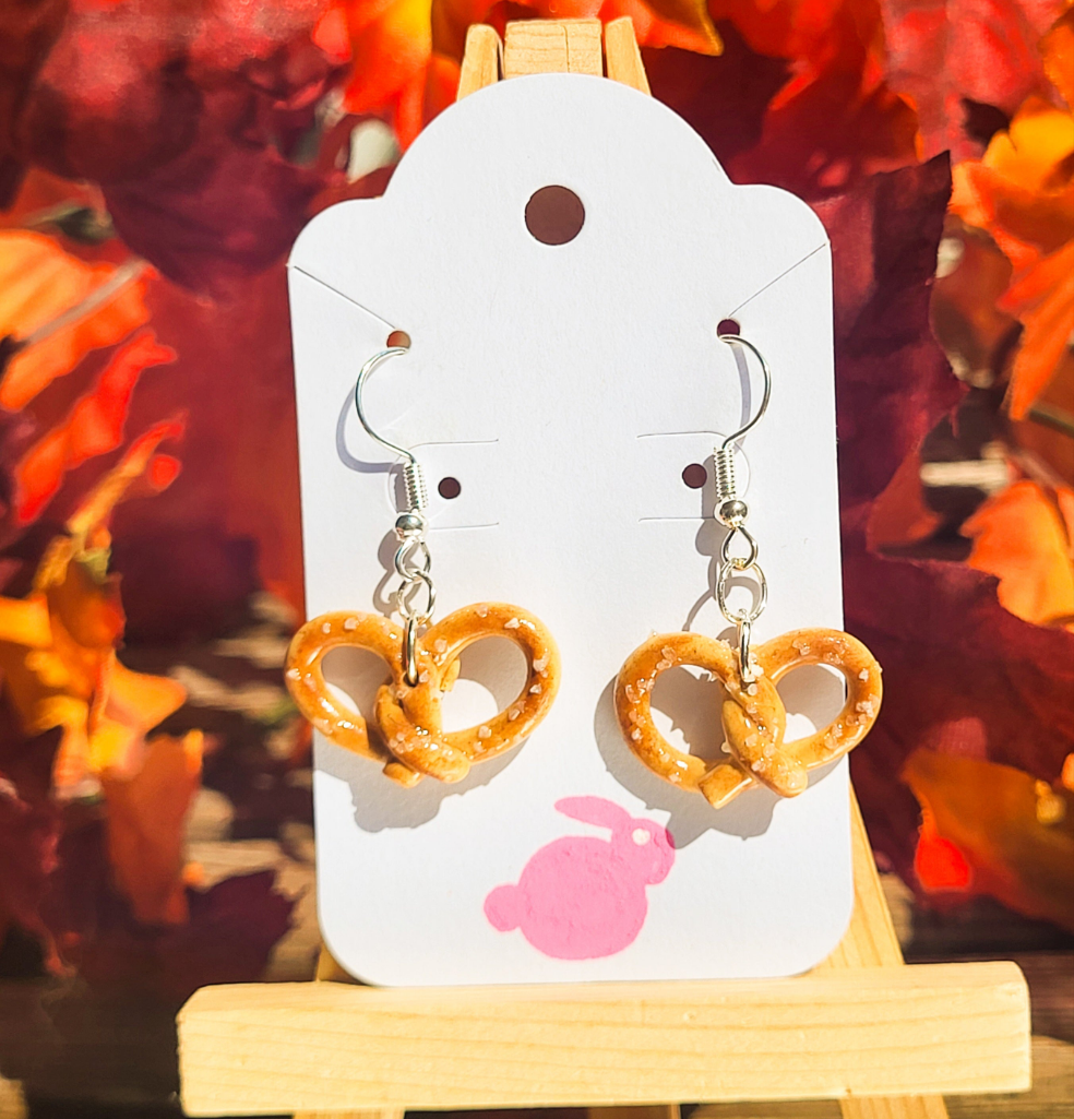 Pretzel Earrings