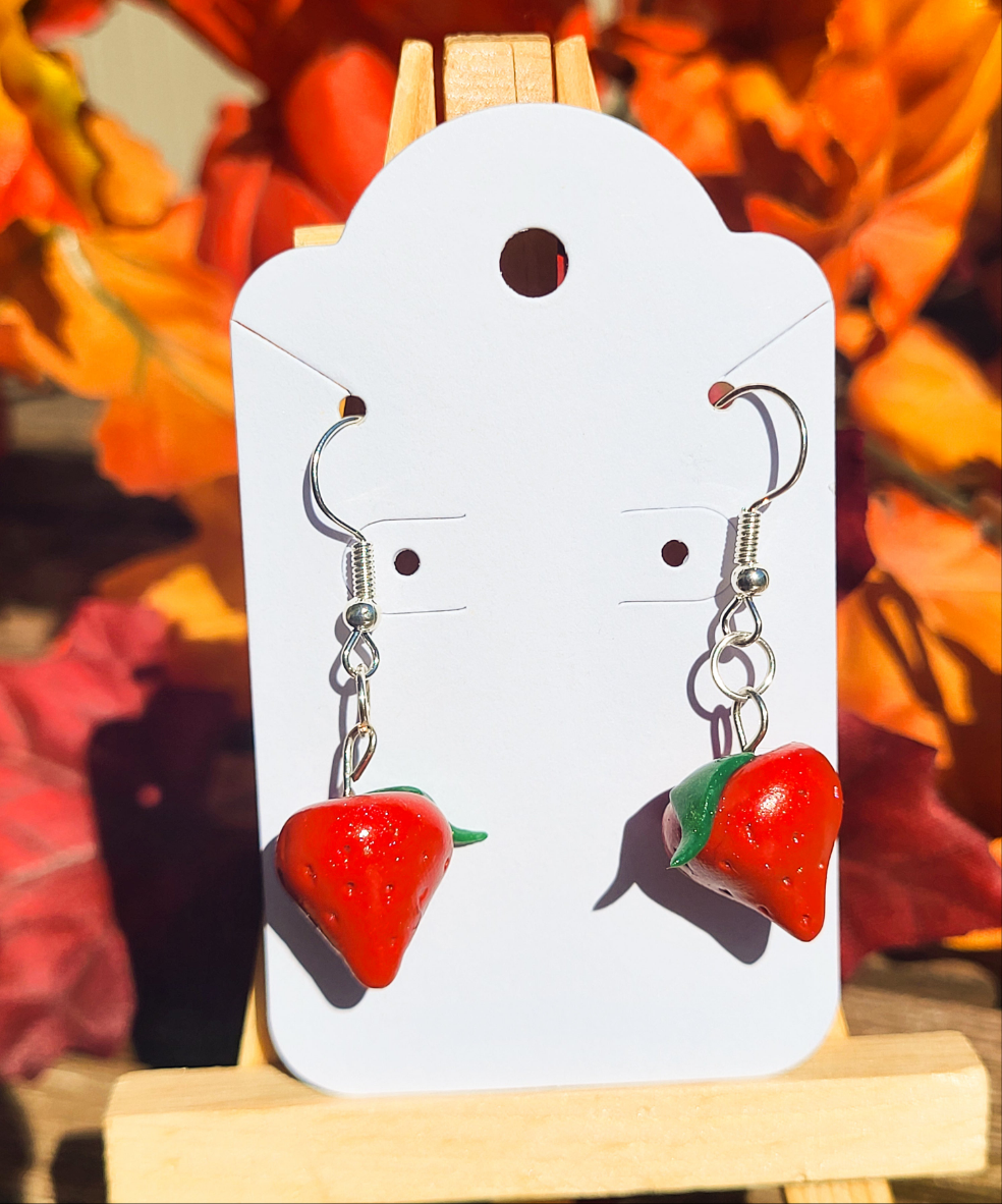 Strawberry Earrings