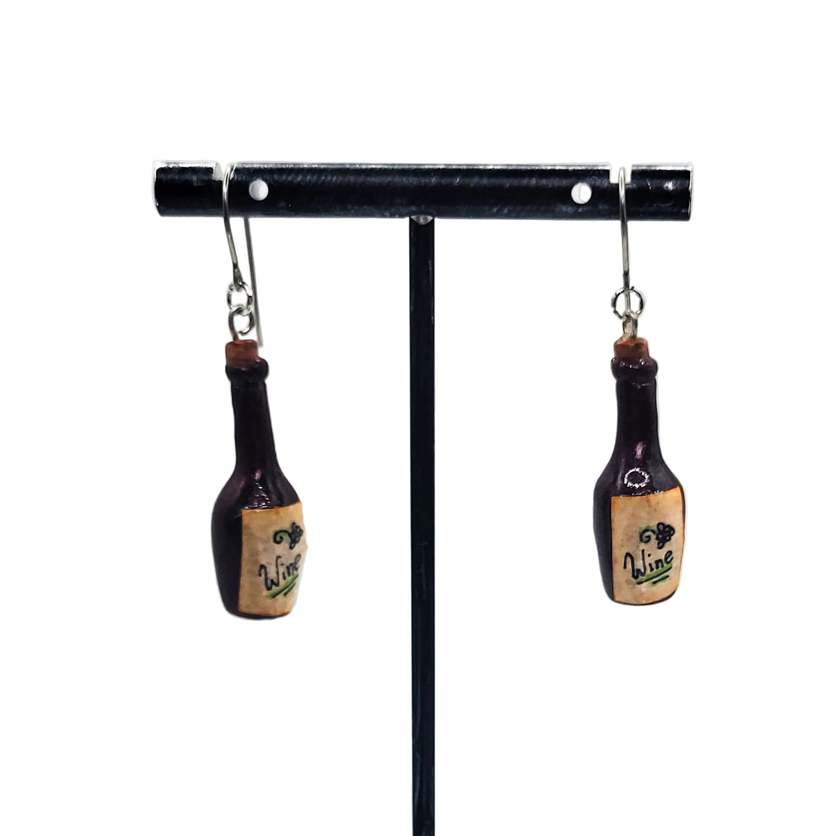 Wine bottle Earrings