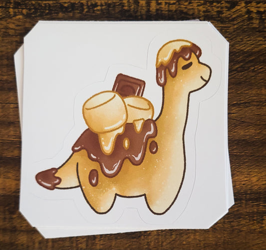 S'more Dino Sticker