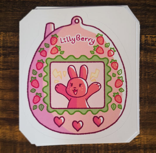 Bunny Tamagotchi Sticker